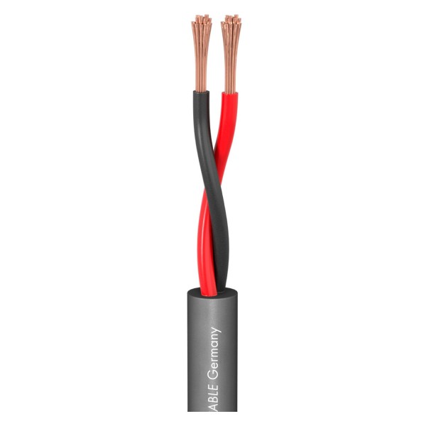 01116 Sommer cable Meridian Mobile SP225 2x2,5mm² grau