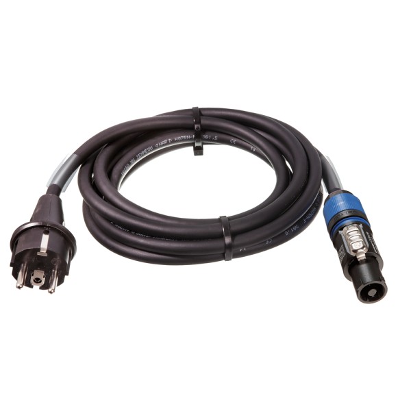 12365 POWERCON-Adapter, schwarz, 1m