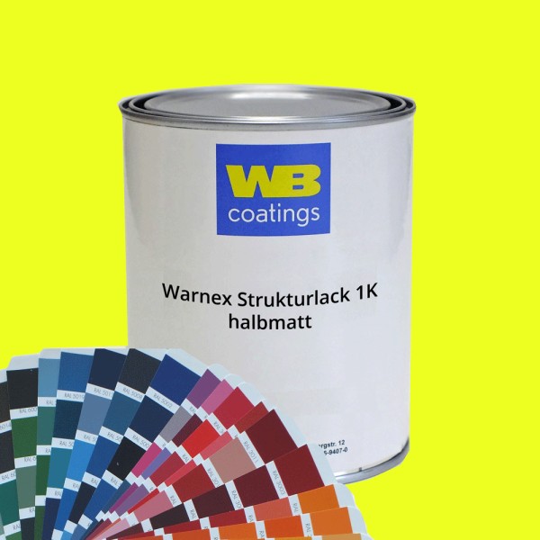 6kg Warnex 1K-Strukturlack halbmatt